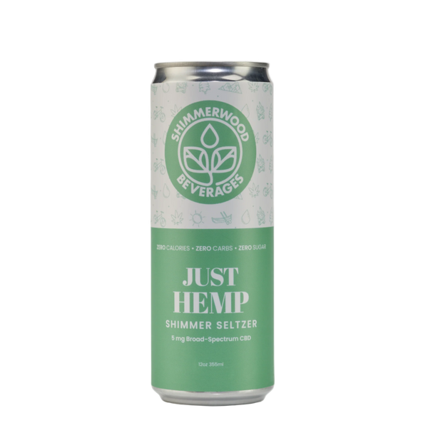 Just Hemp CBD Seltzer (5mg Broad-Spectrum) | Shimmerwood Just Hemp CBD Seltzer (5mg Broad-Spectrum) | Shimmerwood